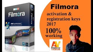 Filmora Free Registration key  filmora free registration code 2018  Best free video Editor 2018 [upl. by Adnomal]