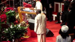 Suffragan Bishop Jonathan Ellis Pt 1  Homegoing Celebration Service Lady Mary P Ellis [upl. by Ellehcam963]