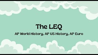 LEQ Breakdown [upl. by Sproul]