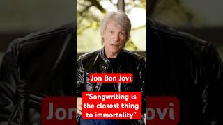 Jon Bon Jovi “songwriting is the closest thing to immortality” [upl. by Ahtabat]