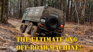 The Ultimate 6x6 OffRoad Machine  Pinzgauer and Lots of Mud [upl. by Marcia443]