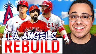 REBUILDING THE LOS ANGELES ANGELS in MLB the Show 22 [upl. by Seed]