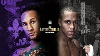 Regis Prograis vs Danielito Zorrilla WeighIn [upl. by Forsyth]