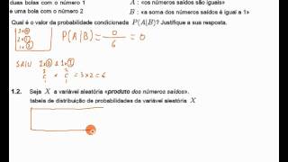 Distribuição de probabilidades  Matemática 12º Ano [upl. by Compton]