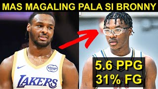 Bryce James Mas OVERHYPED pa kesa kay Bronny 5 Points Per Game lang pala [upl. by Ridan]