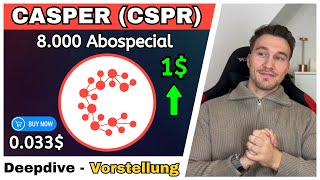 Casper CSPR schlafender GIGANT oder SHITCOIN Kryptovorstellung [upl. by Smaj]