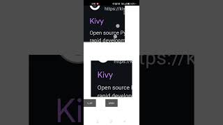 Java Android Webview Rendering to OpenGL Texture on Kivy  kivy kivymd python android webview [upl. by Walrath]