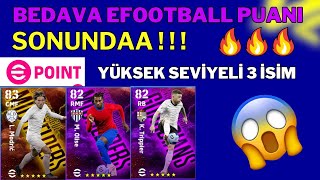 BEDAVA EFOOTBALL PUANI 👿 100 MODRİC 98 OLİSE 97 TRİPPİER 🔥 EFOOTBALL 2024 [upl. by Corilla]