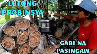 LUTONG PROBINSYA GABI PASINGAW ALA CHEF NANAY NI KA INSAN [upl. by Novahc]