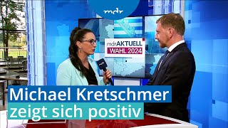 Michael Kretschmer Wahl zeigt breite Unterstützung für sächsische CDU  MDR SACHSENSPIEGEL  MDR [upl. by Ennovaj]