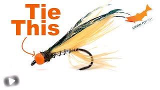 Shallow Water Streamer  Fly Tying Tutorial  Fly Pattern for Coastal Cutthroat [upl. by Sula]