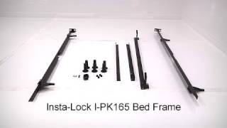 Mantua IPK165 QueenKingCalifornia King Bed Frame Setup Video [upl. by Kerrison]