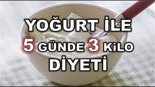 5 GÜNDE 3 KİLO VERDİREN DİYET LİSTESİ Eğlenceli Videolar [upl. by Ytima]