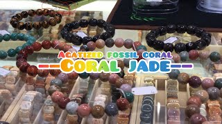 Agatized Fossil Coral aka CORAL JADE  Macau Gemstones trending gems macau [upl. by Amr]