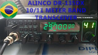 Transceiver Alinco DR135DX 1011 meter band  All Mode  Unboxing and test [upl. by Modnarb]