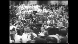 Canonization of Pope Pius X Rome 1954 [upl. by Ydnas]