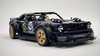 Ford Mustang Hoonicorn Lego MOC  Instructions [upl. by Loginov]