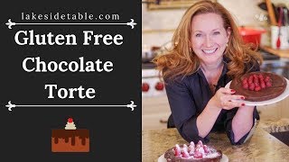 Flourless Chocolate Torte  Keto Chocolate Cake [upl. by Rogerg]