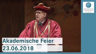 Akademische Feier 23062018 [upl. by Lomaj]