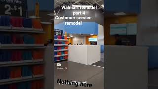 walmart remodel part 4 reupload fyp [upl. by Eibbob]