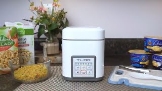 TLOG Mini Rice Cooker Review and Overview [upl. by Adnilem]