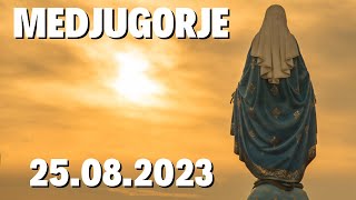 🙏 MEDJUGORIE  Orędzie Matki Bożej z 25 sierpnia 2023 PRZESŁANIE MARYI KRÓLOWEJ POKOJU 🙏 [upl. by Fairlie]