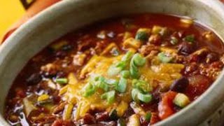 Recipe Chili Crockpot [upl. by Eornom]