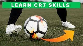 TOP 5 CR7 FOOTBALL SKILLS [upl. by Araes]