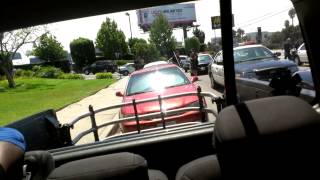 LAPD 12 Squad cars and shotguns for a parking ticket 4 [upl. by Wein457]