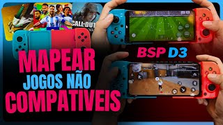 Como mapear o Gamepad BSP D3 em jogos não COMPATÍVEIS [upl. by Theola]