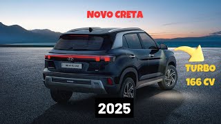 Novo Creta 2025  Agora TURBO para aposentar o velho 20 [upl. by Glassman]