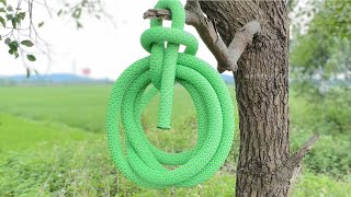 The EASIEST Way to Coil Rope with a Quick Release [upl. by Chiquita]