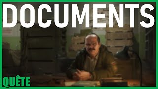 DOCUMENTS  GUIDE QUÊTE  Escape From Tarkov FR [upl. by Whyte430]