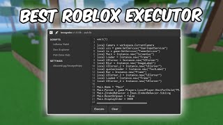 NEW Best Roblox Executor For PC quotIncognitoquot Byfron Bypass  No Emulator 2024 [upl. by Ariahaj]