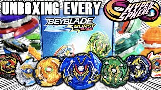 Unboxing EVERY Hasbro Hypersphere Beyblade  All Hypersphere QR codes [upl. by Javler185]