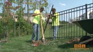 Aluminum Fence  How to install it [upl. by Artied804]