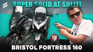 BRISTOL FORTRESS 160  BAKIT SOBRANG SULIT ANG MAXI SCOOTER NATO [upl. by Anehsak]