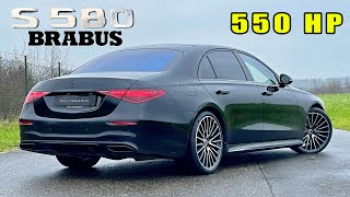 BRABUS B550 SCLASS S580  REVIEW on AUTOBAHN [upl. by Bern]