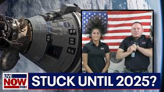 NASA says Boeing Starliner astronauts may be stranded until 2025  LiveNOW from FOX [upl. by Heinrik]