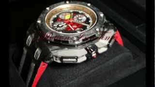 Audemars Piguet AP GRAND PRIX CARBON OFFSHORE LIMITED 1750 PCS 26290IOOOA001VE01wmv [upl. by Baiel]