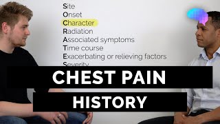 Chest Pain History Taking  OSCE Guide  SCA  UKMLA  CPSA [upl. by Nona878]