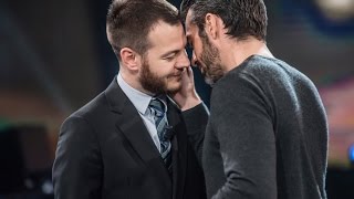 Luca Argentero e Alessandro Cattelan un bacio gay appassionato [upl. by Clarisa]