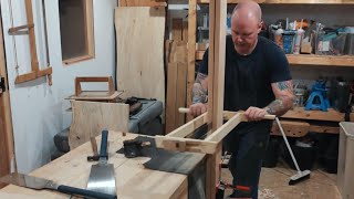 DIY resaw frame saw [upl. by Tlevesoor366]