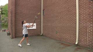 US Lacrosse Training Tips Wall Ball [upl. by Elka867]