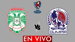 MARATHON VS OLIMPIA EN VIVO  LIGA NACIONAL HONDURAS CLAUSURA 2024  HORARIO Y DONDE VER [upl. by Fi]