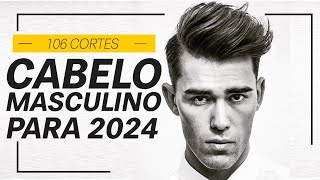 106 CORTES DE CABELO MASCULINO PARA 2024 [upl. by Rivi]