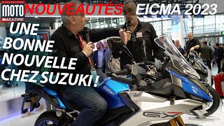 SUZUKI GSX S 1000 GX ▶︎ Nouveautés Moto Milan EICMA 2023 [upl. by Adallard]