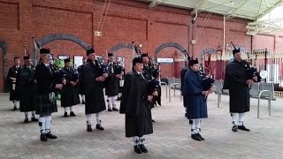 Wirral Pipe Band Llandudno 2015 [upl. by Leira]