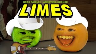 Annoying Orange  Limes ft Brad Paisley [upl. by Eerolam908]