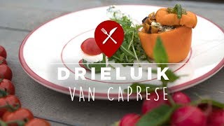 Voorgerecht trio van van caprese hapjes [upl. by Lamphere]